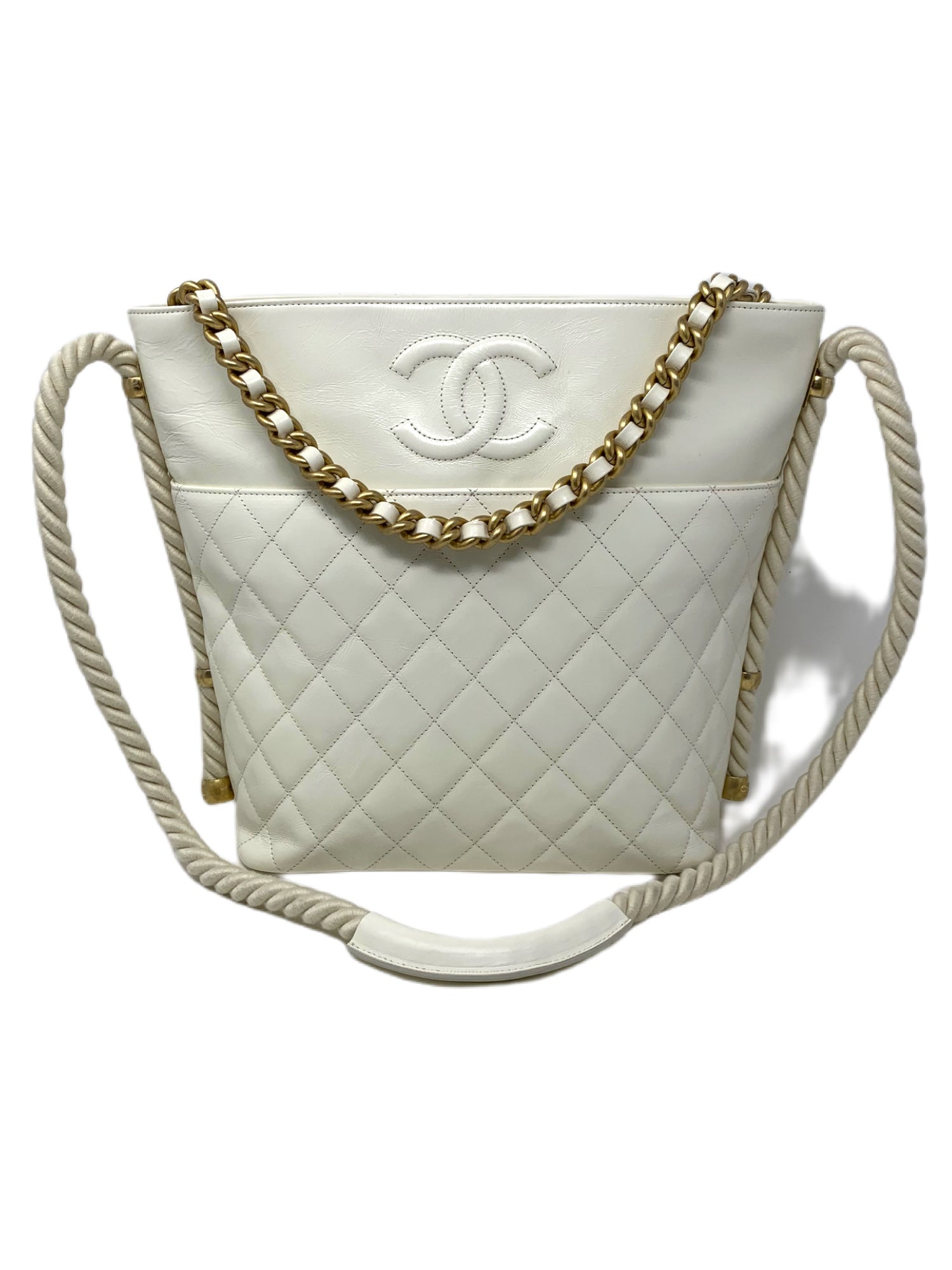 Chanel Hobo Borsa Chanel Bianca Chanel Borsa Bianca Chanel, Borsa