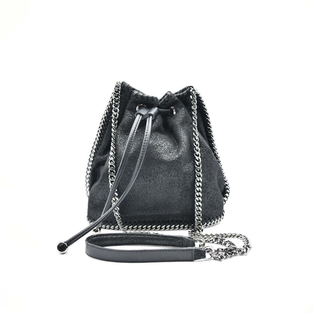 Borsa Falabella Stella Mccartney Secchiello BORSA MINI SECCHIELLO NERO STELLA McCARTNEY – CastaDivaMilano