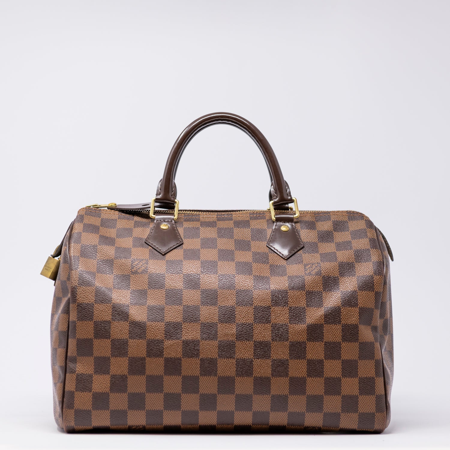 BORSA SPEEDY 30 cm DAMIER EBENE - LOUIS VUITTON -
