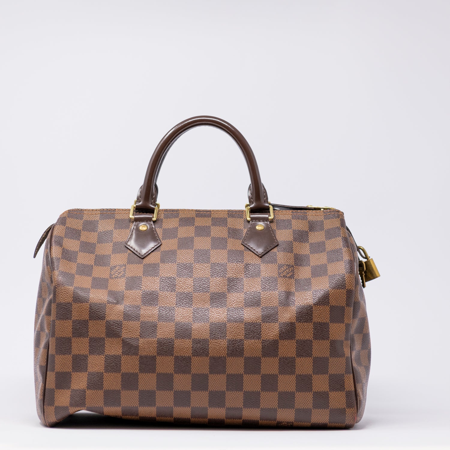 BORSA SPEEDY 30 cm DAMIER EBENE - LOUIS VUITTON -