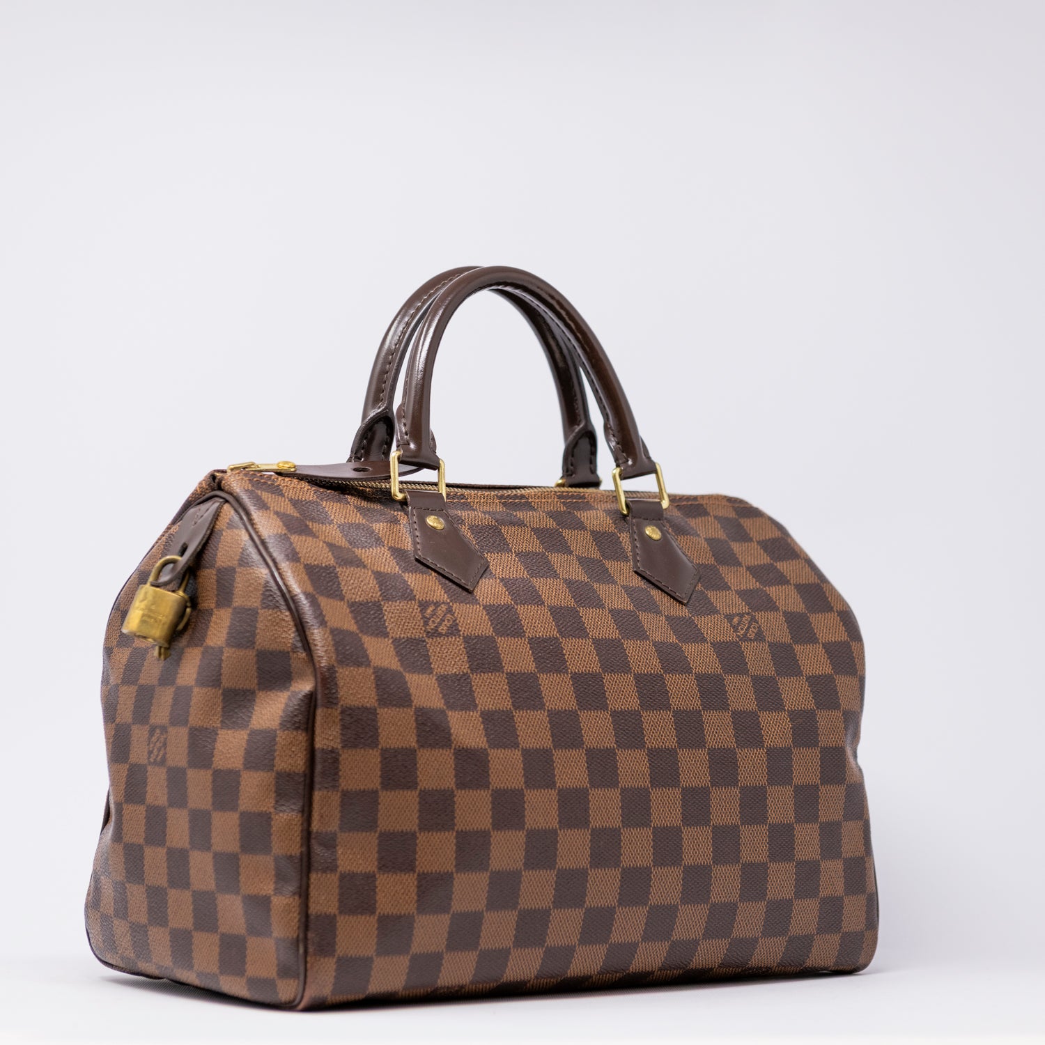 BORSA SPEEDY 30 cm DAMIER EBENE - LOUIS VUITTON -