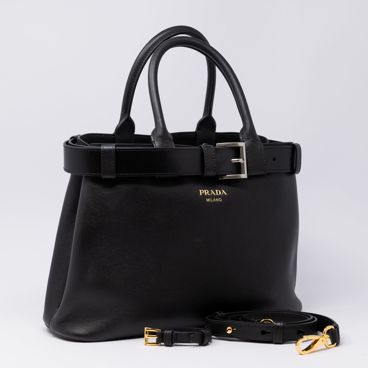 BORSA BUCKLE SMALL - PRADA -