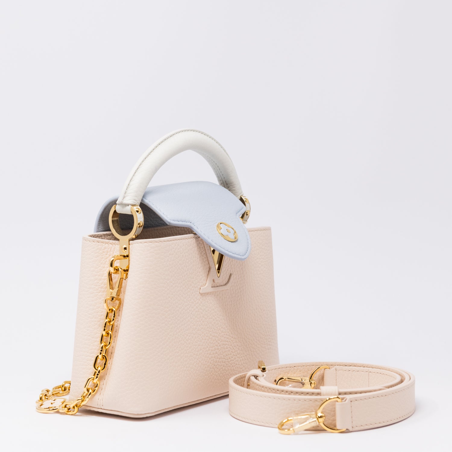 Pink Bolso Louis Vuitton Capucines Borsa Capucines Mini Capucines