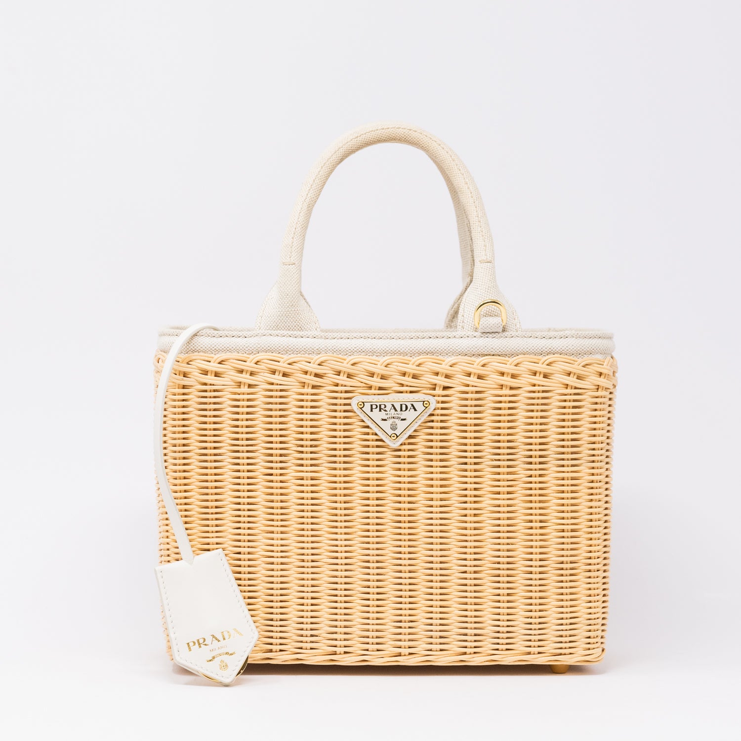 BORSA IN VIMINI - PRADA -