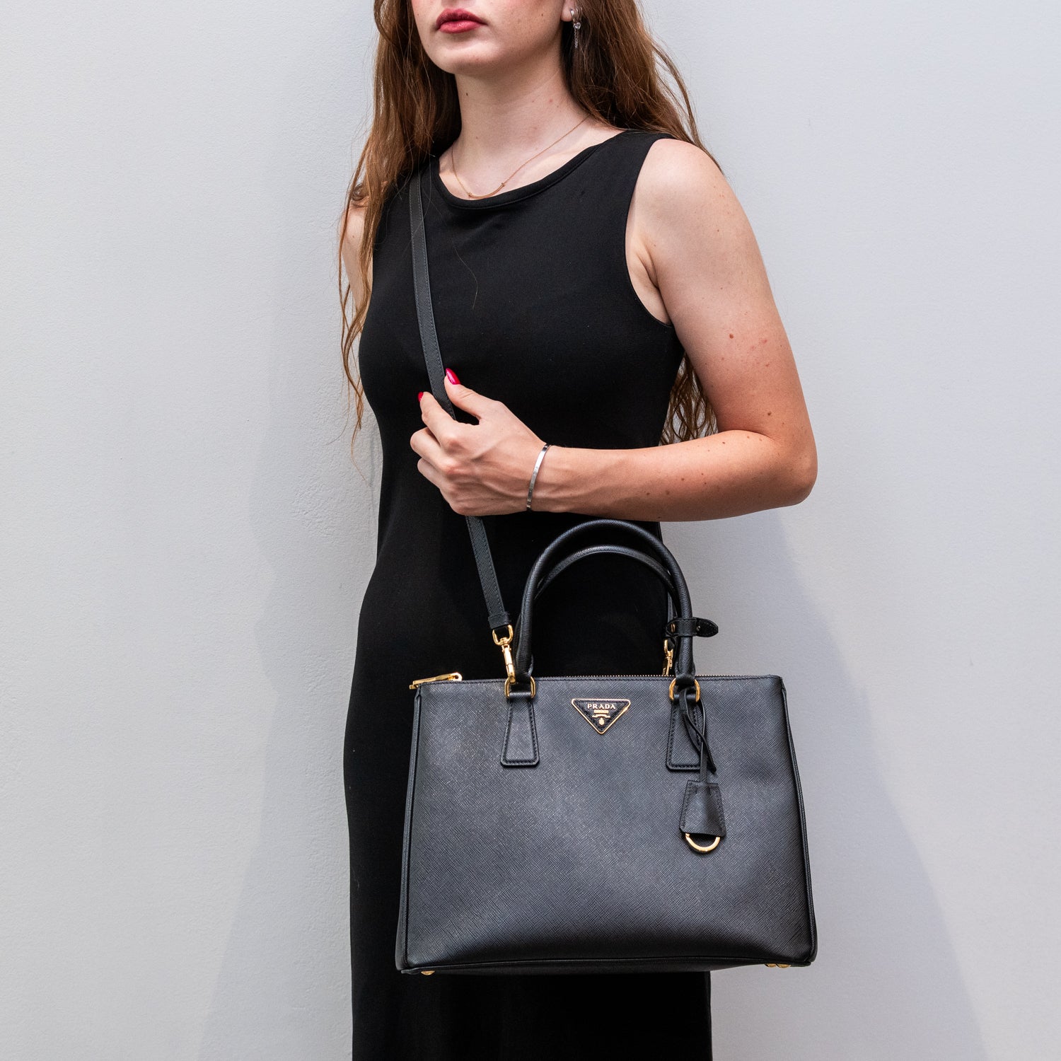 BORSA GALLERIA LARGE - SAFFIANO