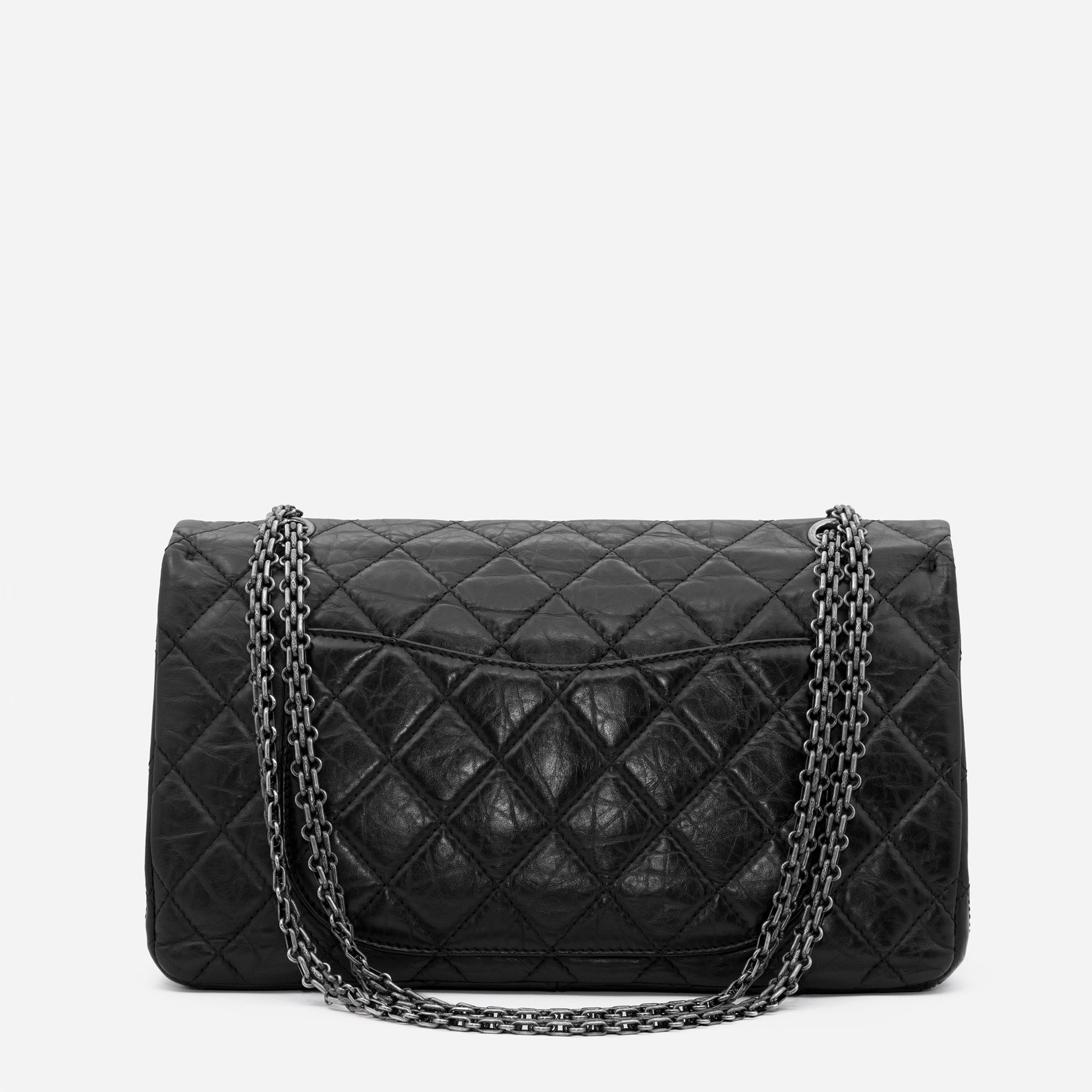 BORSA MAXI IN PELLE NERA CHANEL – CastaDivaMilano
