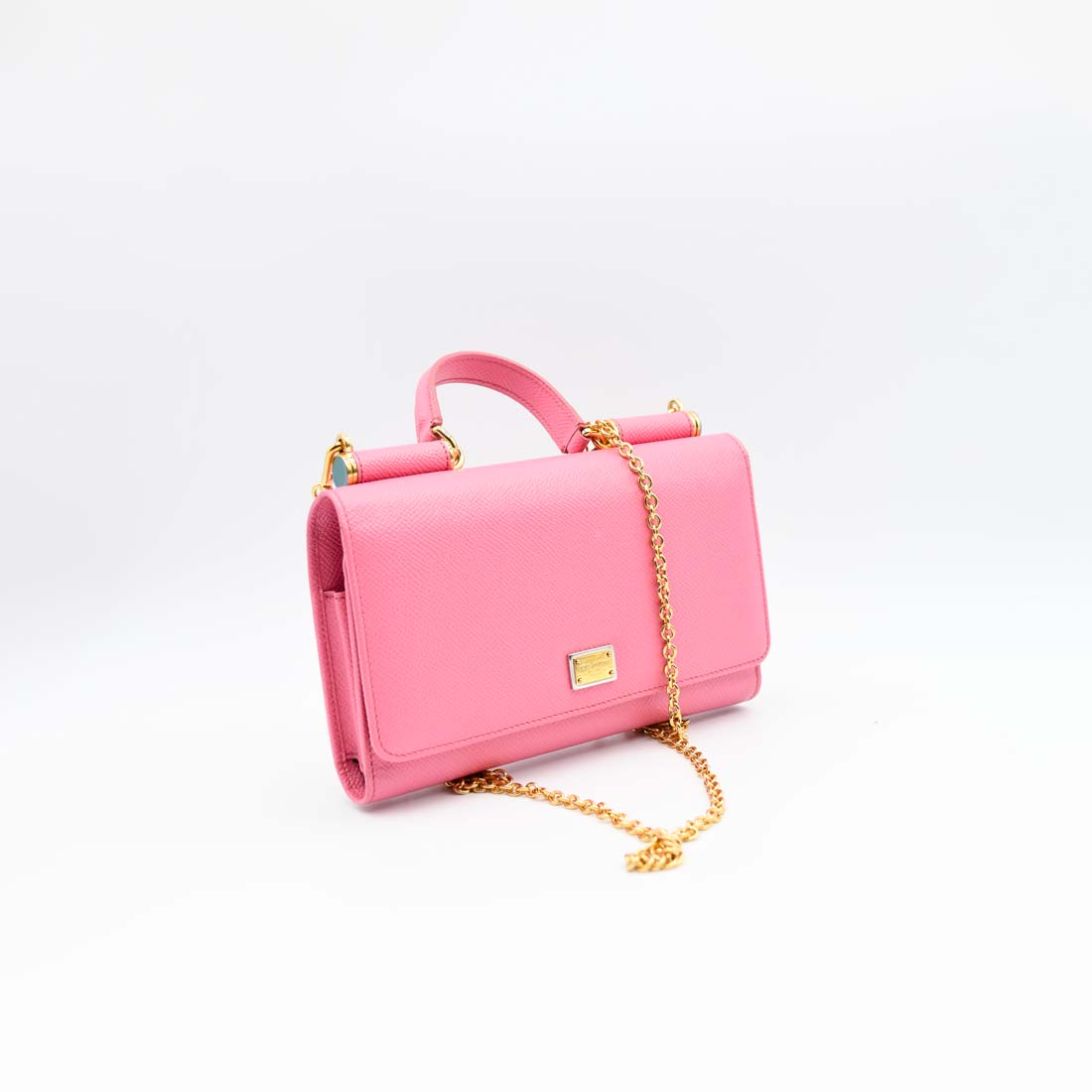 BORSA TRACOLLINA WOC PELLE ROSA DOLCE&GABBANA