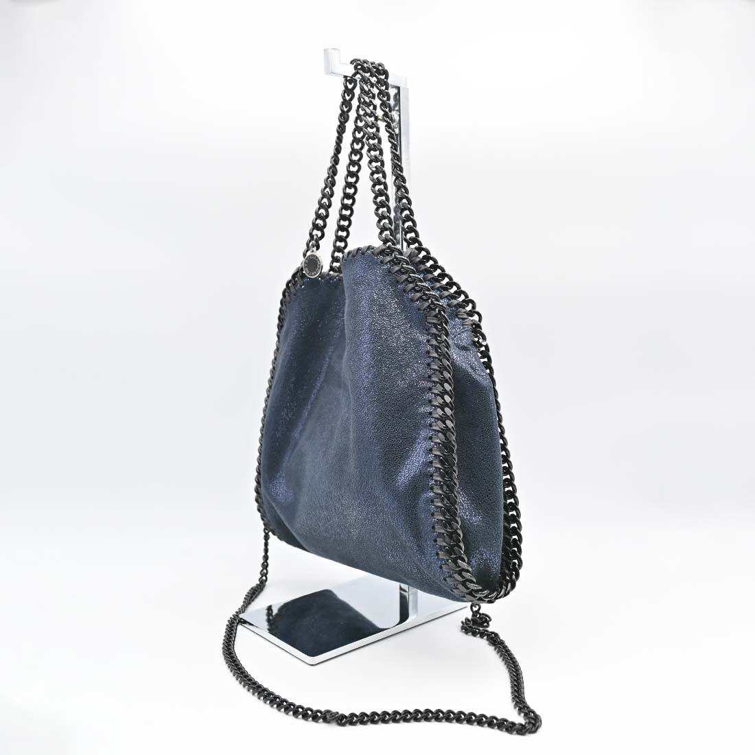 BORSA MINI TOTE FALABELLA BLU STELLA McCARTNEY – CastaDivaMilano